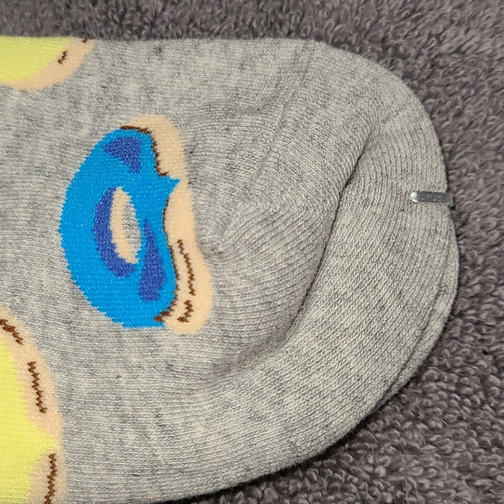 Coffee and donuts! Lot of 2 pairs of men's socks - Picture 8 of 16